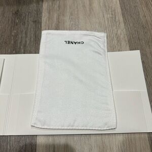 Chanel dust cloth pouch (outer Envelope has Imperfections)